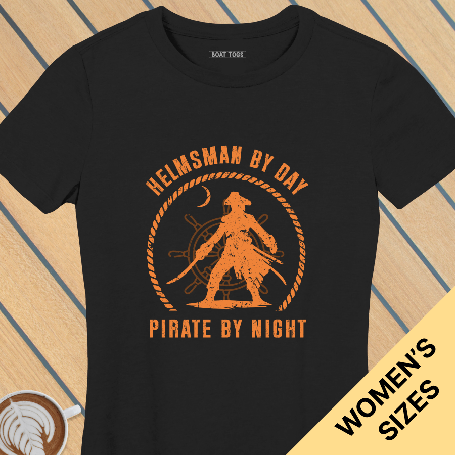 Helmsman night pirate - Womens T-shirt
