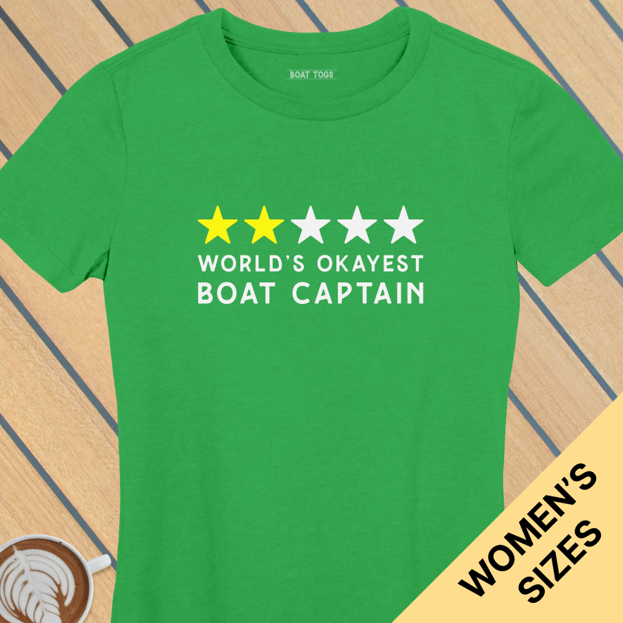 Okayest boat - Womens T-shirt