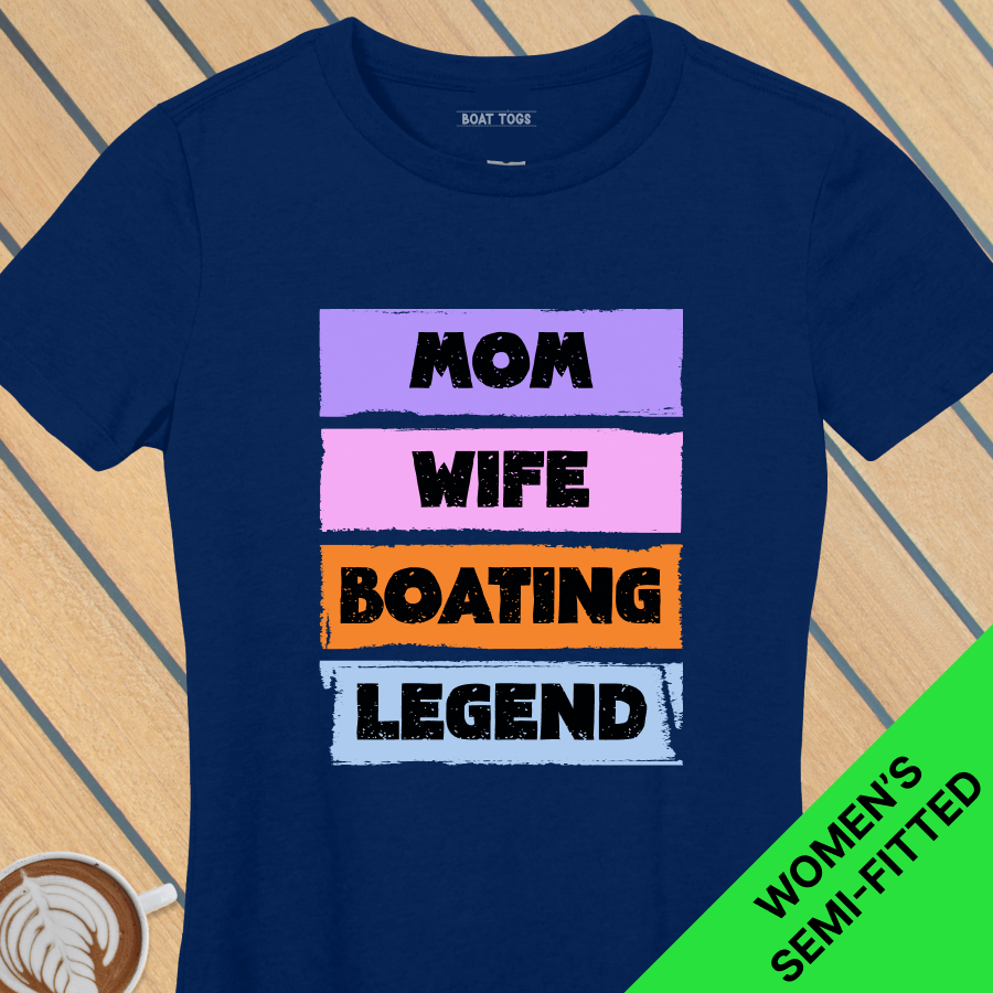 Mom wife legend - Womens T-shirt