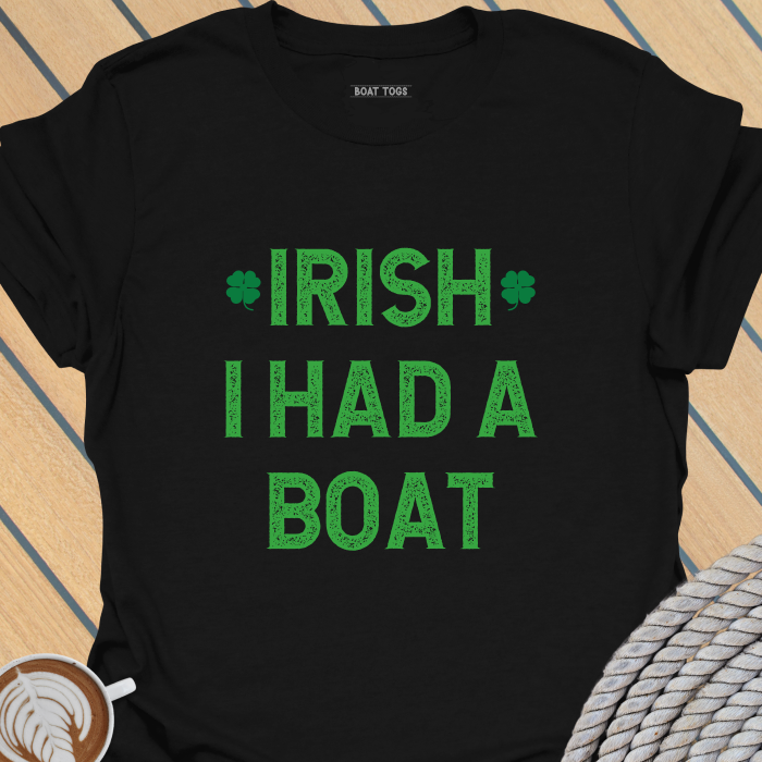 St Patricks - Irish boat T-shirt