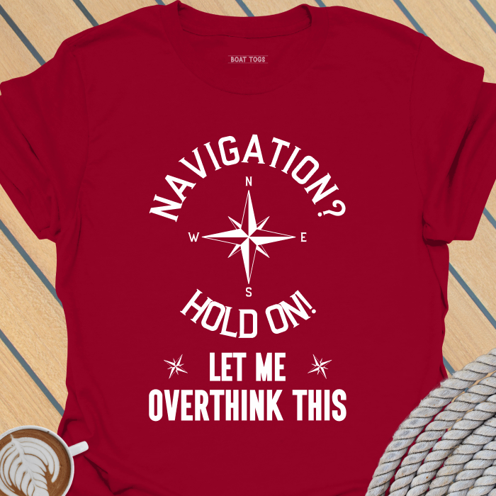 Overthink navigation T-shirt