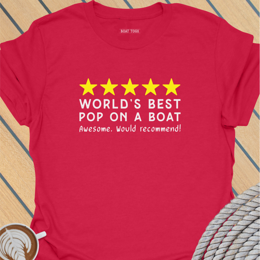 Worlds best pop T-shirt