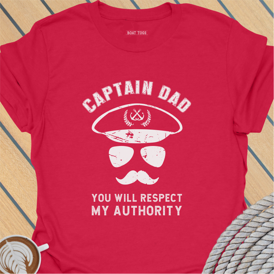 Respect dad authority T-shirt