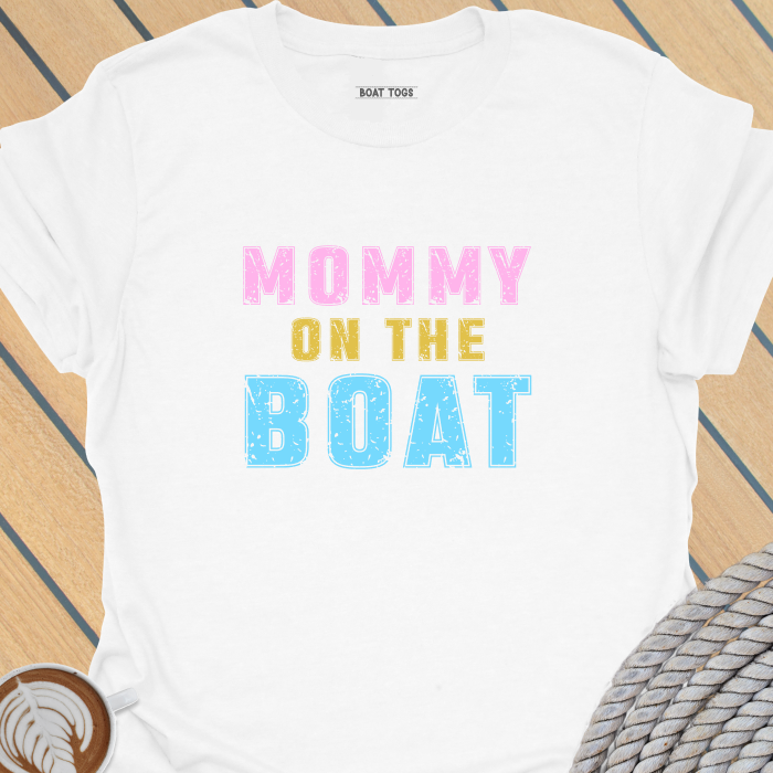 Mommy on Boat T-shirt