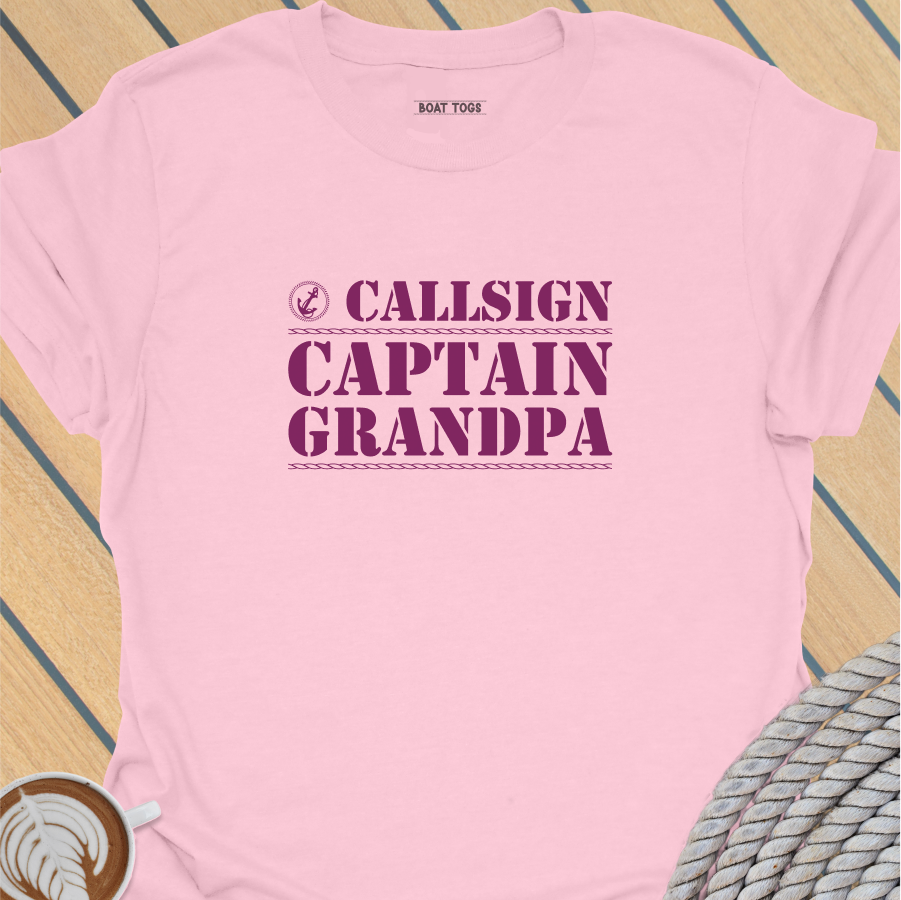 Callsign Grandpa T-shirt