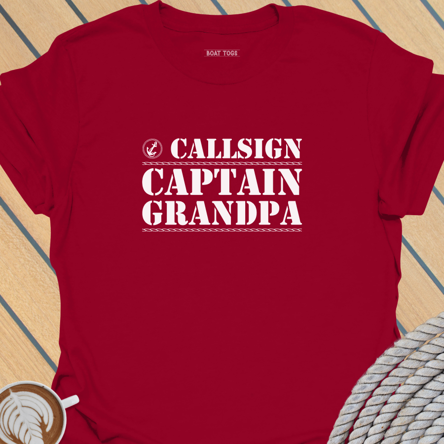 Callsign Grandpa T-shirt