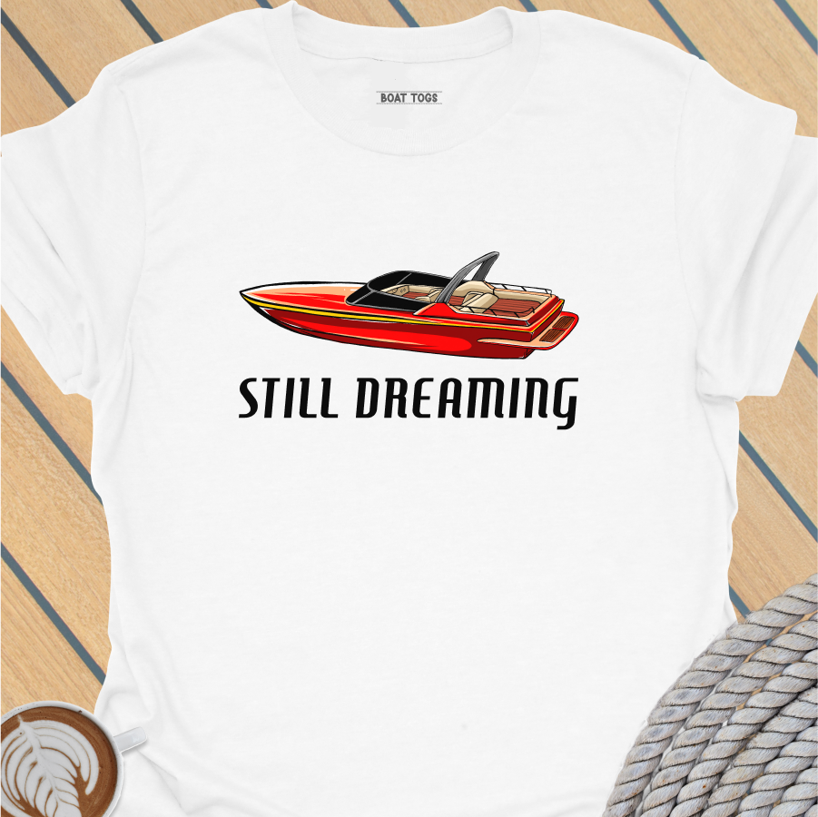 Still dreaming-red T-shirt