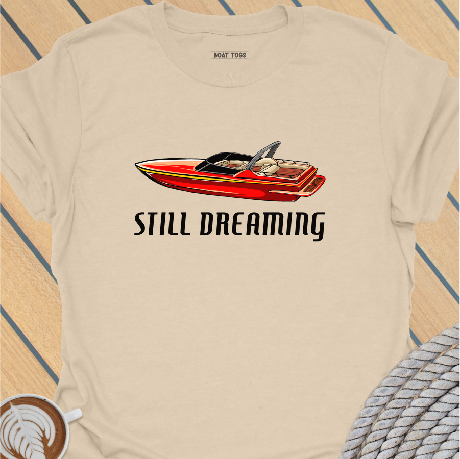 Still dreaming-red T-shirt