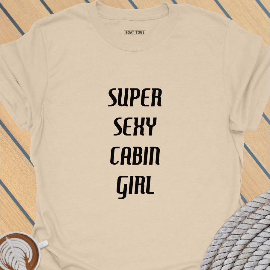 Super sexy cabin girl T-shirt