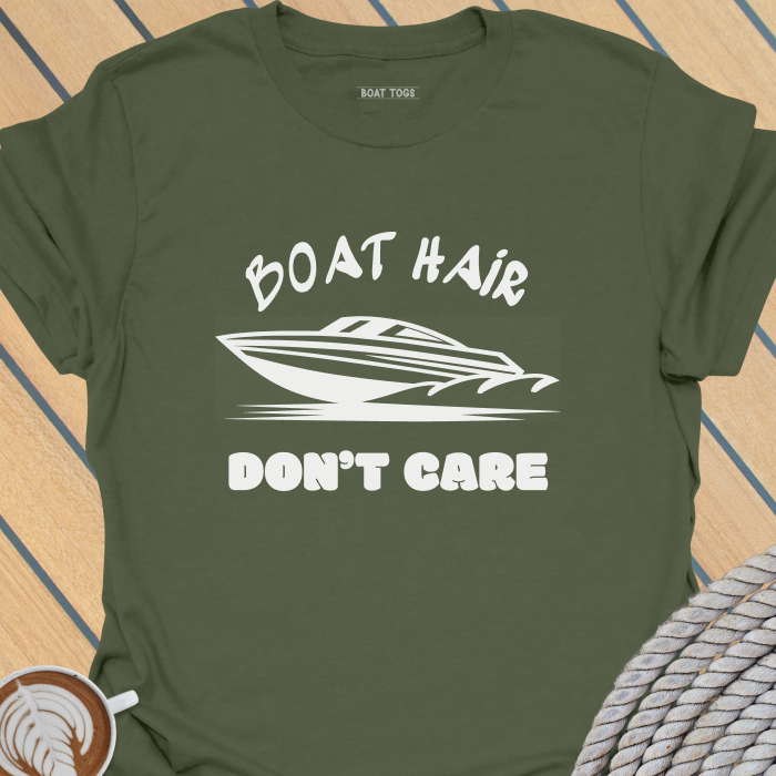 Boat hair don't care - sports T-shirt