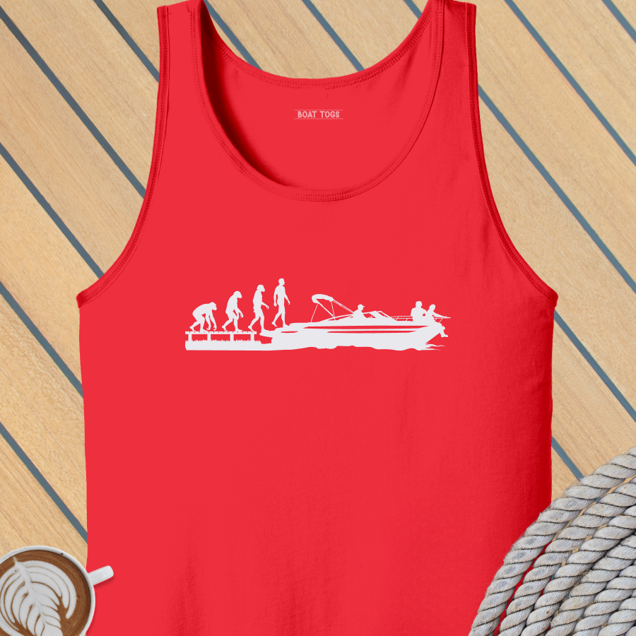 Evolution - sports Tank (Front print)