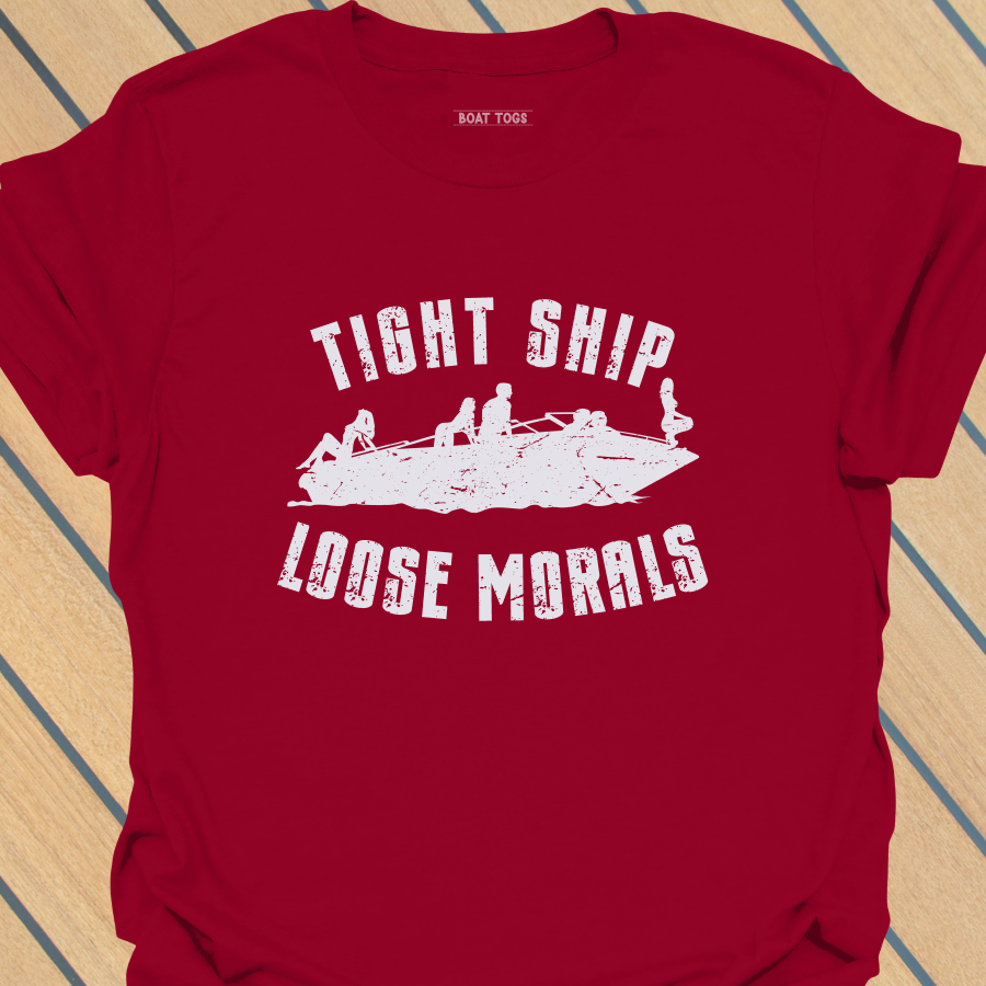 Loose morals boat T-shirt
