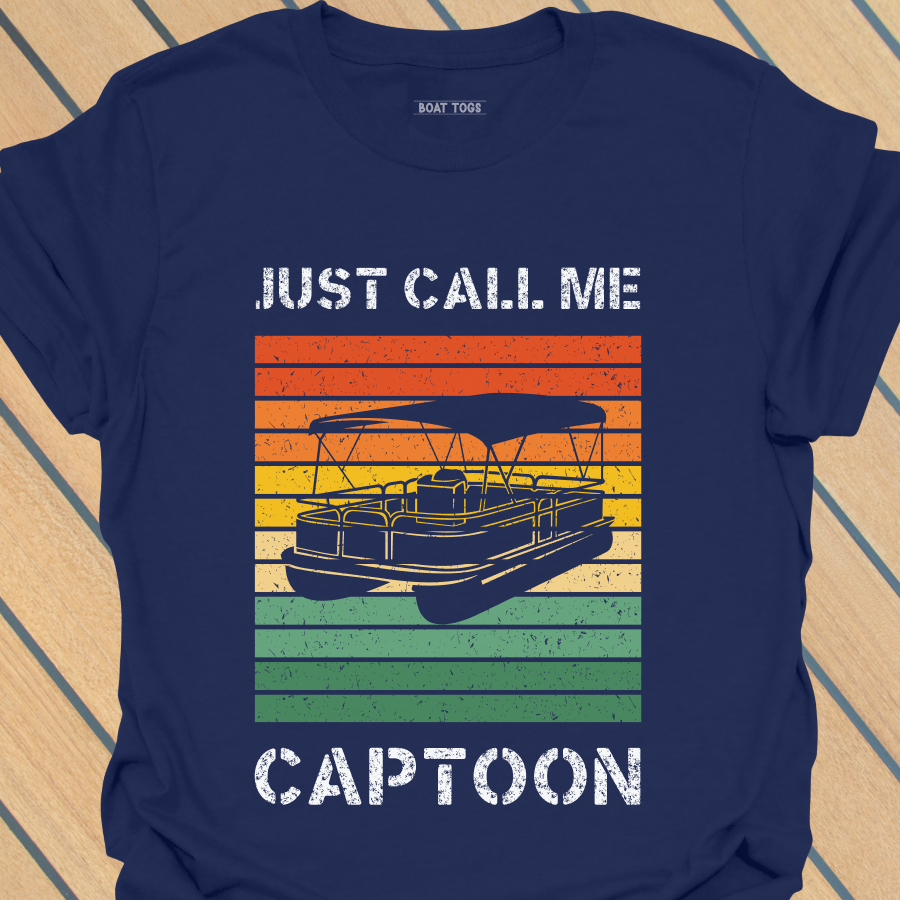 Just call me captoon T-shirt