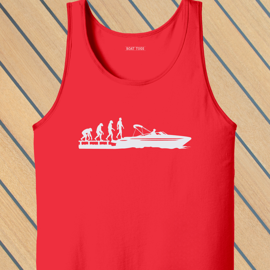 Evolution - sports Tank (Front print)