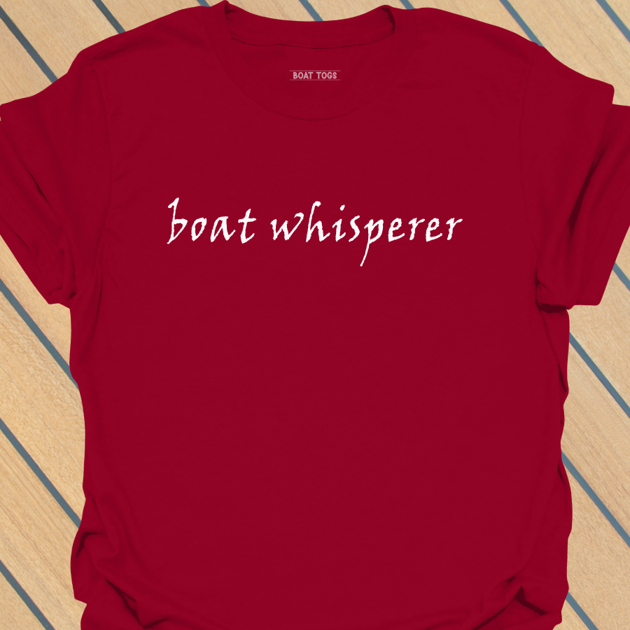 Boat whisperer T-shirt