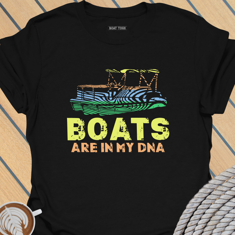 DNA fingerprint - pontoon T-shirt
