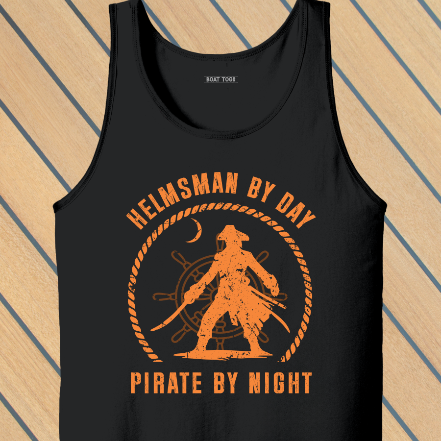 Helm night pirate Tank (Front print)