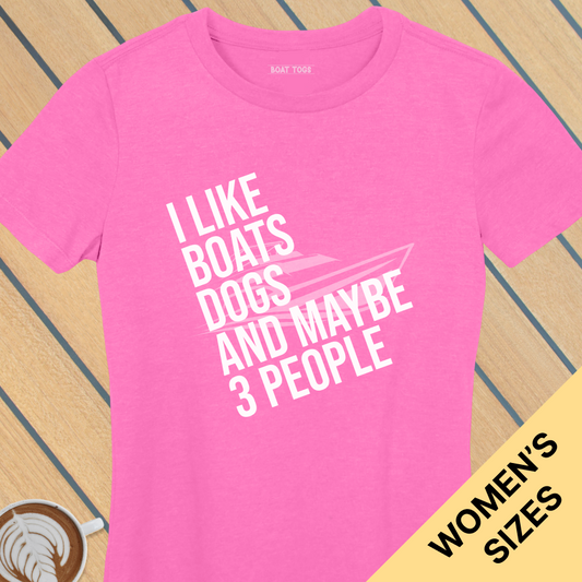 Like dogs 3 - Womens T-shirt
