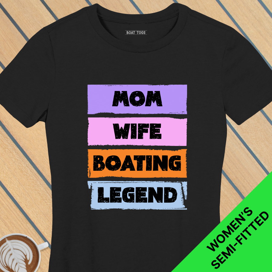 Mom wife legend - Womens T-shirt