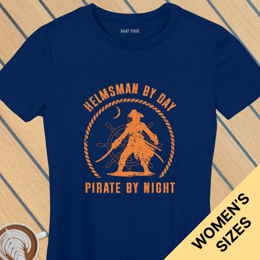 Helmsman night pirate - Womens T-shirt