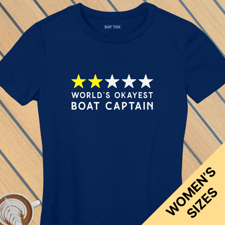 Okayest boat - Womens T-shirt