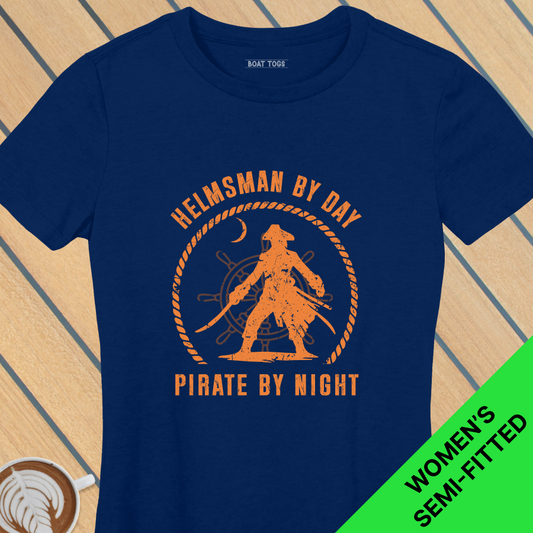 Helmsman night pirate - Womens T-shirt