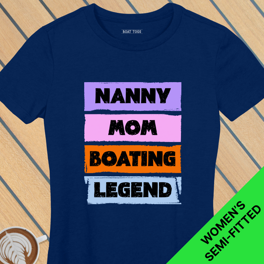 Nanny Mom legend - Womens T-shirt