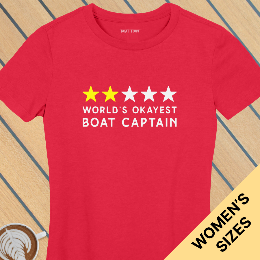 Okayest boat - Womens T-shirt