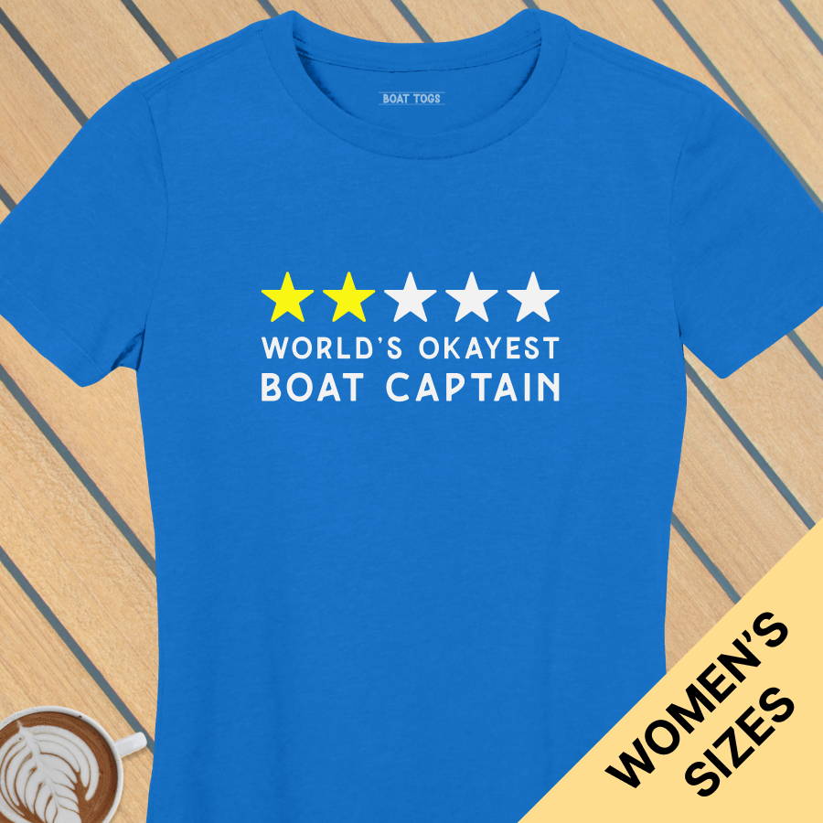 Okayest boat - Womens T-shirt