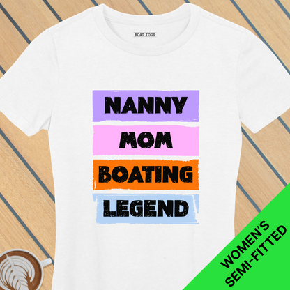Nanny Mom legend - Womens T-shirt