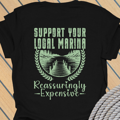 Expensive marina T-shirt (BACK PRINT)
