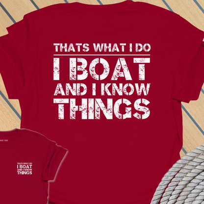 Thats what I do T-shirt (BACK PRINT)