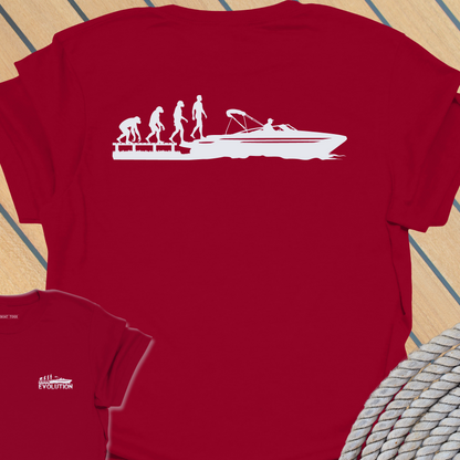 Evolution - sports T-shirt (BACK PRINT)