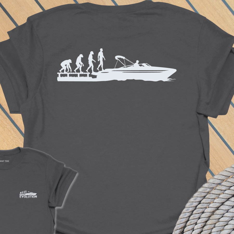 Evolution - sports T-shirt (BACK PRINT)