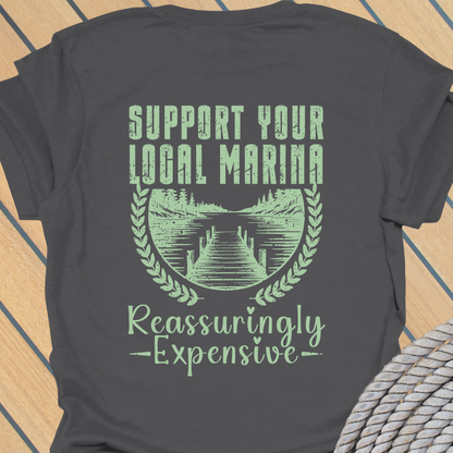 Expensive marina T-shirt (BACK PRINT)