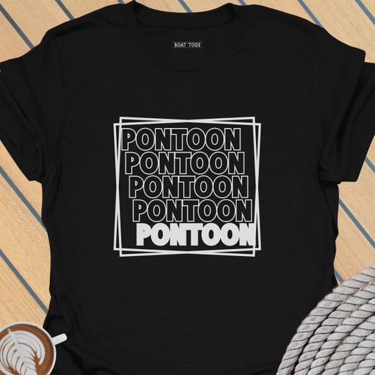 Pontoon squares T-shirt