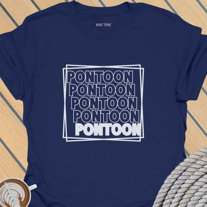Pontoon squares T-shirt