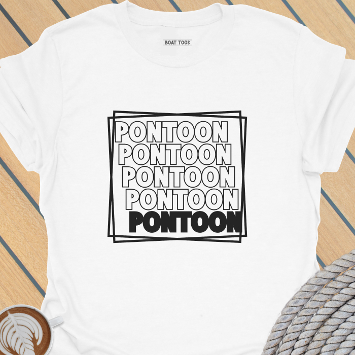 Pontoon squares T-shirt