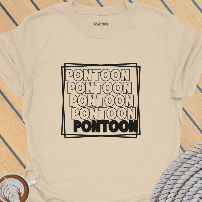 Pontoon squares T-shirt