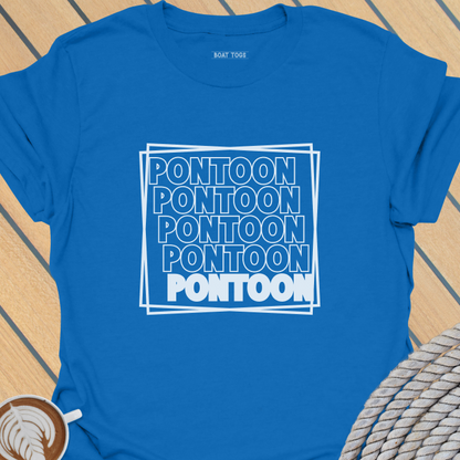 Pontoon squares T-shirt