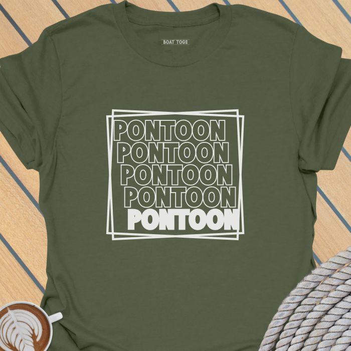 Pontoon squares T-shirt