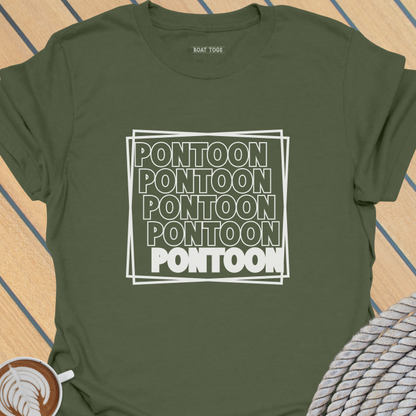 Pontoon squares T-shirt
