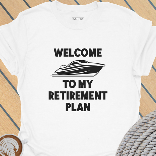 Retirement plan - sports T-shirt