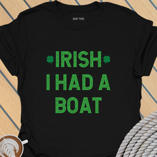 St Patricks - Irish boat T-shirt