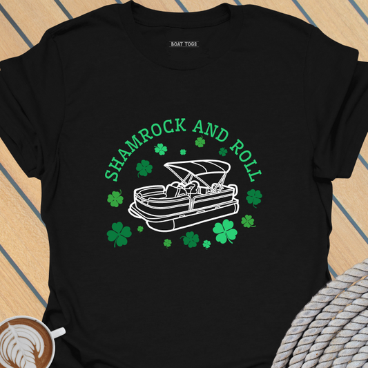 St Patricks - Shamrock Pontoon T-shirt