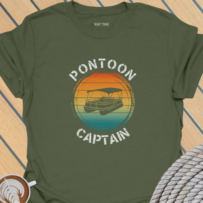Pontoon captain T-shirt