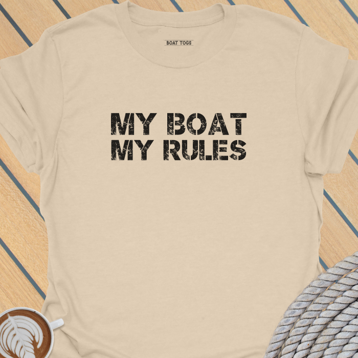 My boat my rules T-shirt
