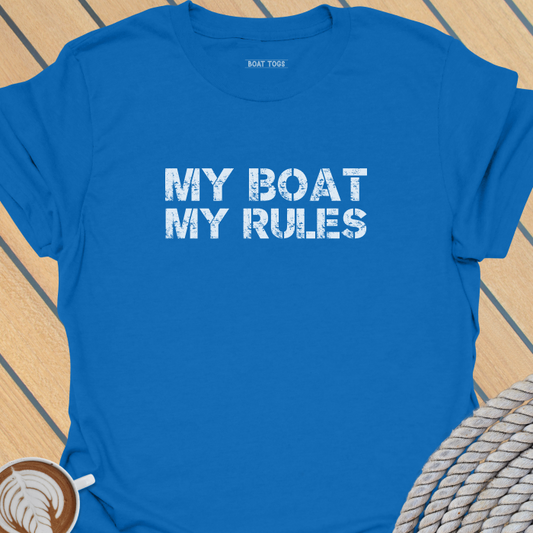 My boat my rules T-shirt