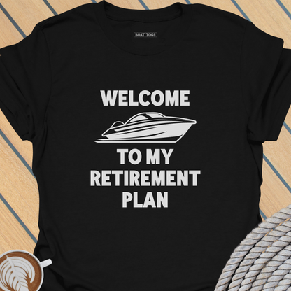 Retirement plan - sports T-shirt
