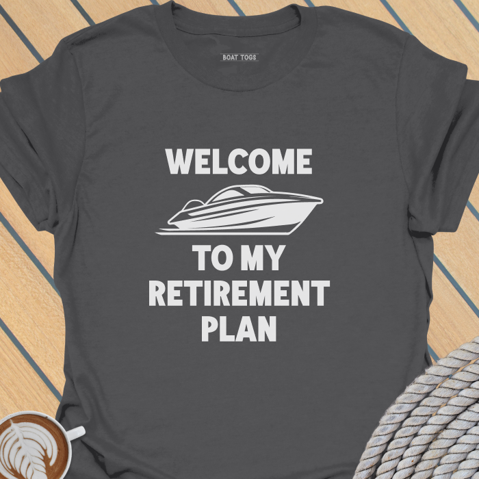 Retirement plan - sports T-shirt